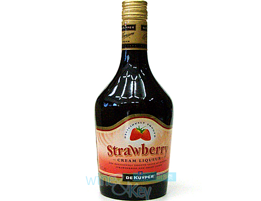 디카이퍼 스트로베리 크림   (De Kyuper Strawberry Cream Liqueur)  700ml